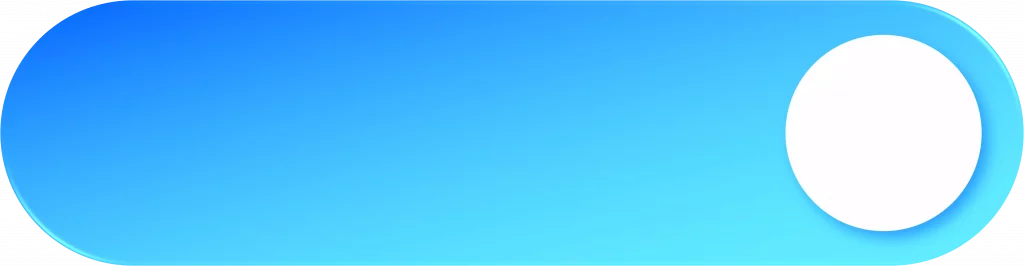 Bouton CTA bleu lumineux sur un fond bleu clair avec une ombre délicate.