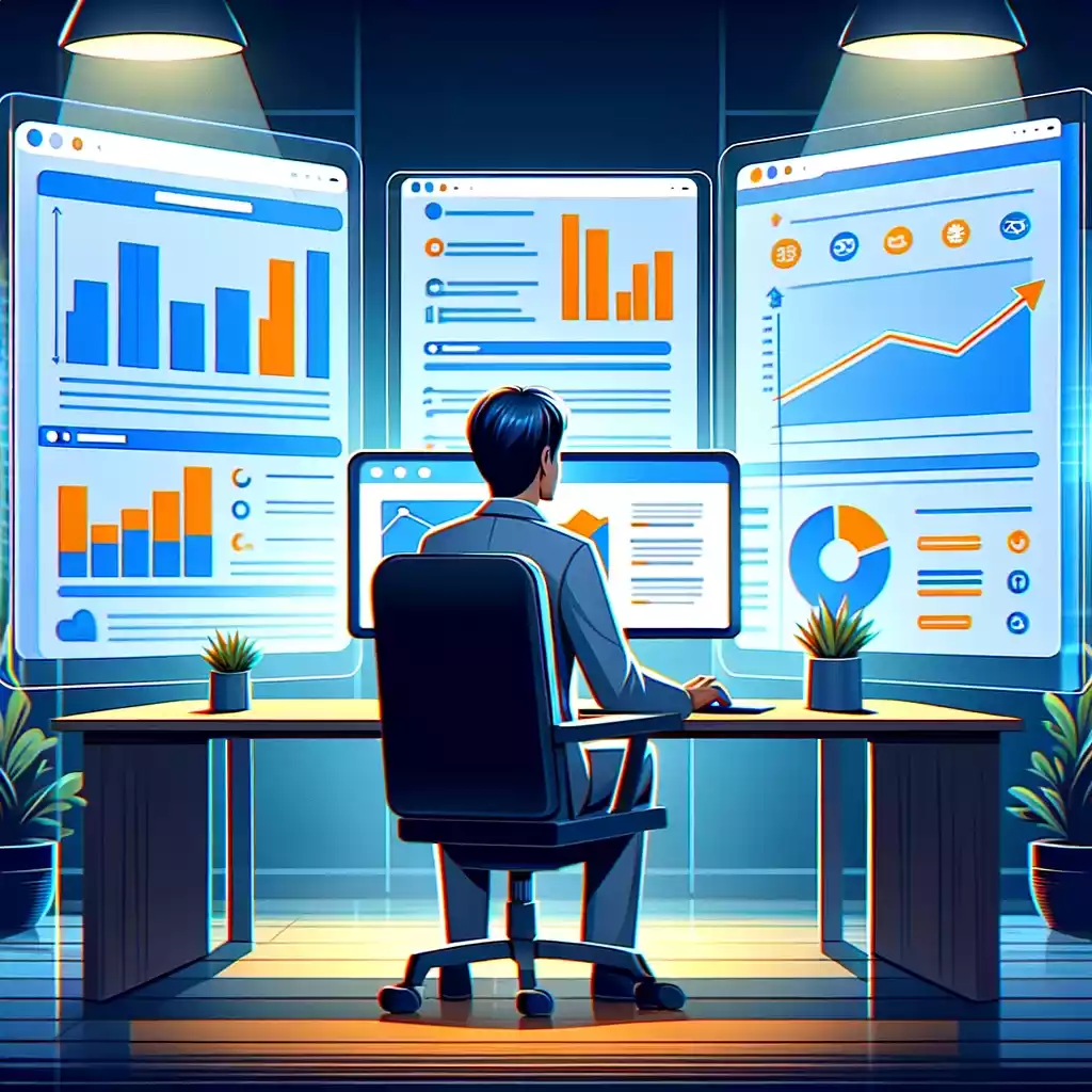 Illustration représentant le référencement naturel