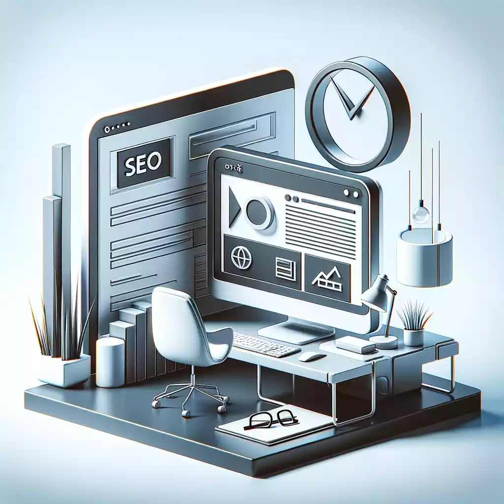 Illustration représentant le référencement naturel